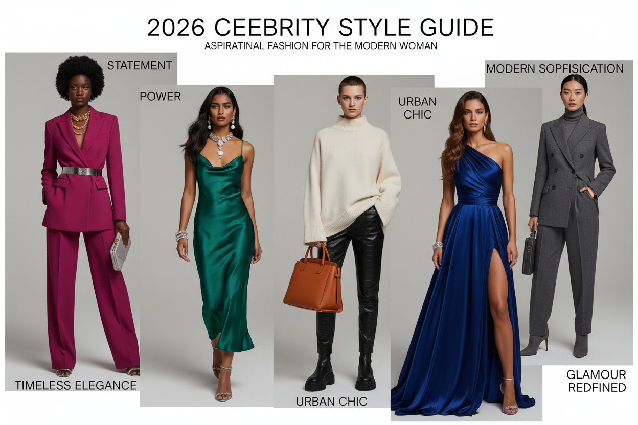Top Celebrity-Inspired Outfits Every Woman Should Try in 2026
