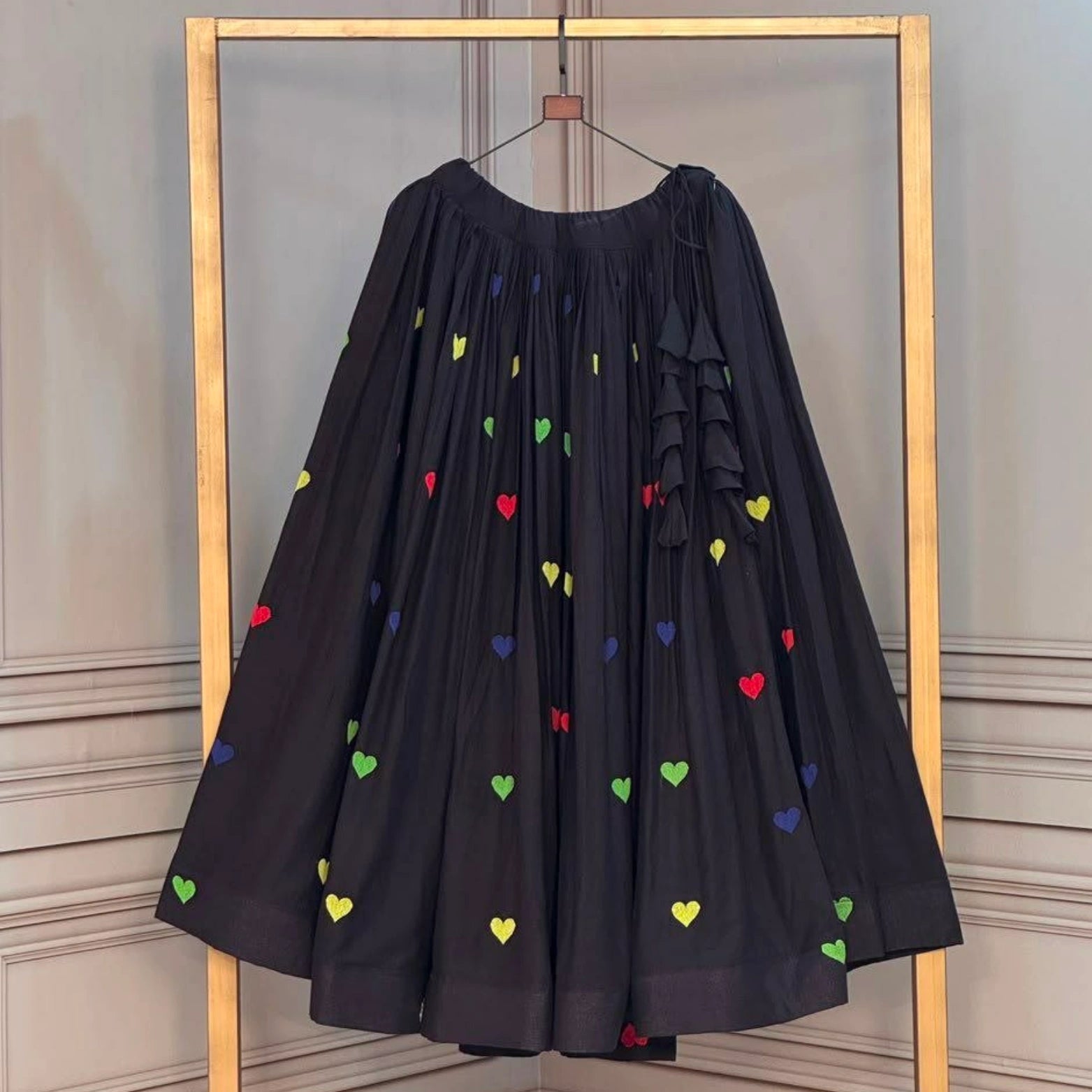 Rangoli Heartwork Cora Cotton Lehenga