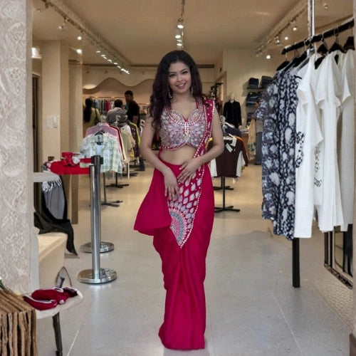 Ruby Royale Ready-to-Wear Saree
