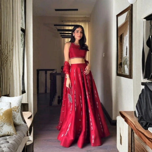 Ruby Raas Lehenga Set