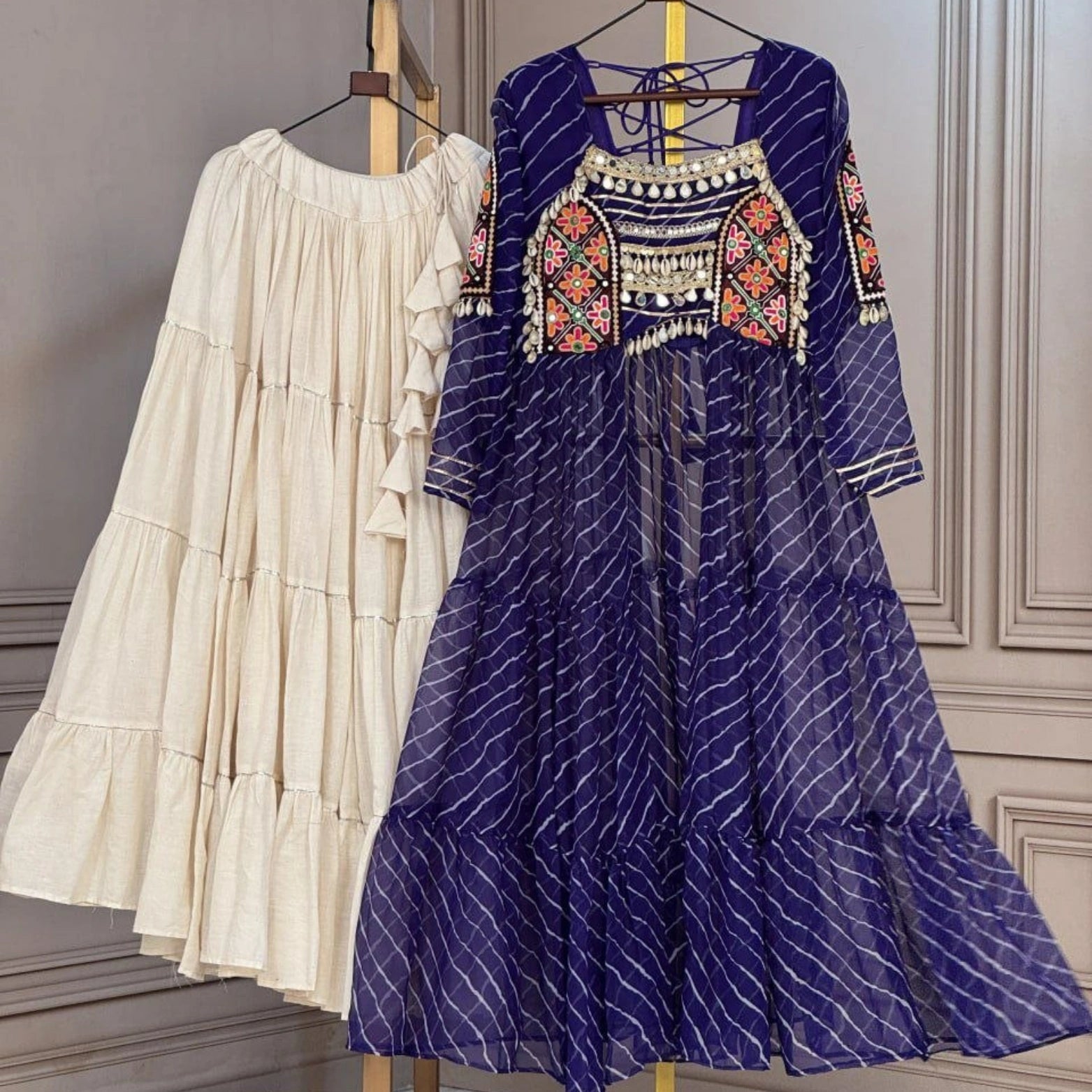 Gulabo Laheriya Kutchi Garba Set