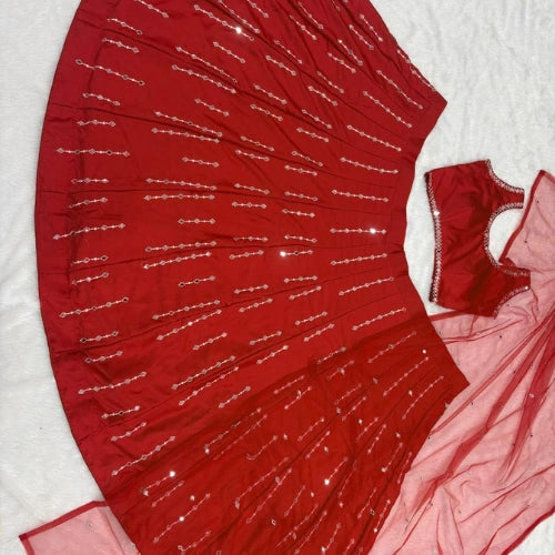Ruby Raas Lehenga Set