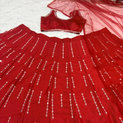Ruby Raas Lehenga Set