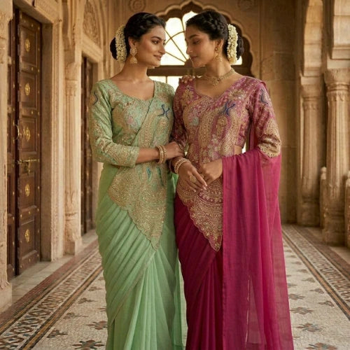 Rangoli Royale Ready-to-Wear Saree