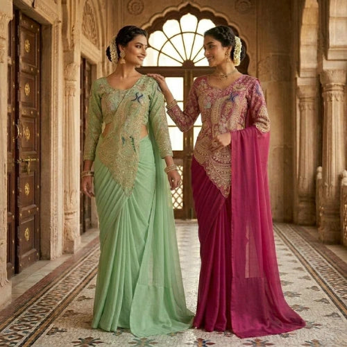 Rangoli Royale Ready-to-Wear Saree