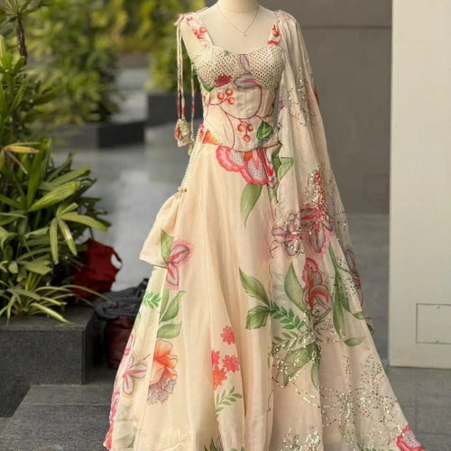 Blossom Whisper Lehenga Set