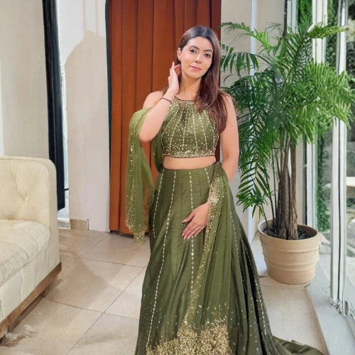 Emerald Noor Lehenga Set