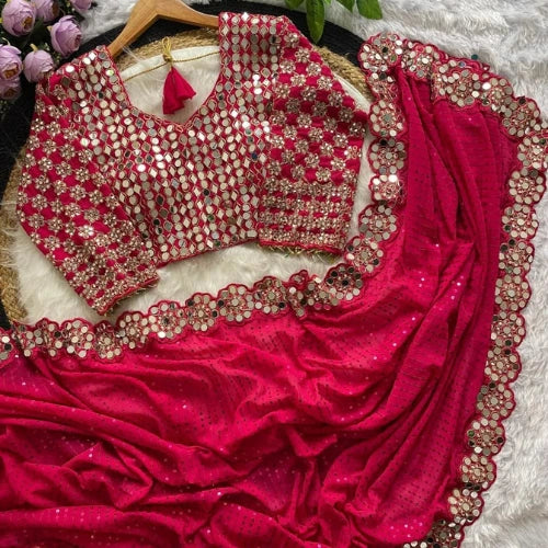 Noor Mirror Luxe Ready Saree