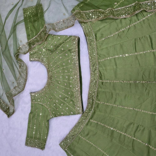 Emerald Noor Lehenga Set