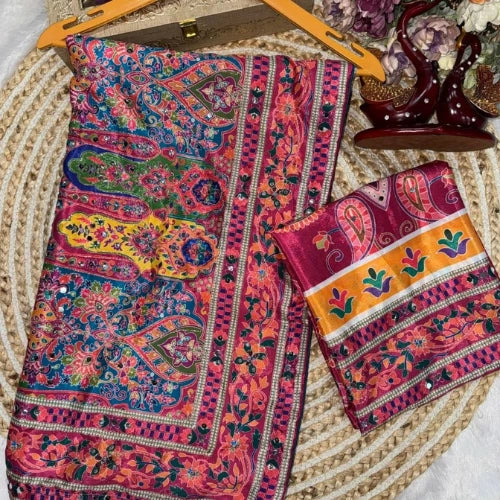 Meher Mirror Heritage Saree