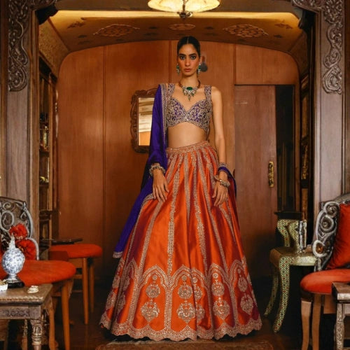 Rajwadi Noor Lehenga Set