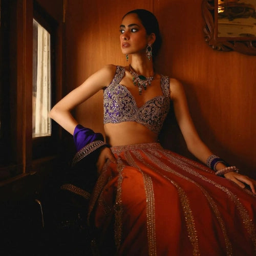Rajwadi Noor Lehenga Set