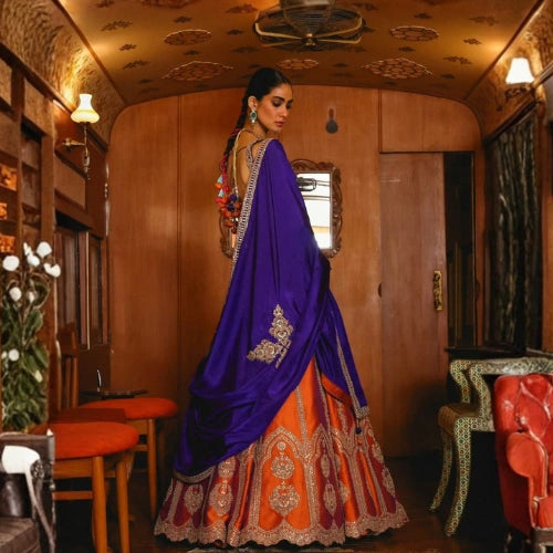 Rajwadi Noor Lehenga Set