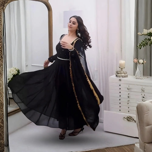 Anarkali Faux Georgette Set