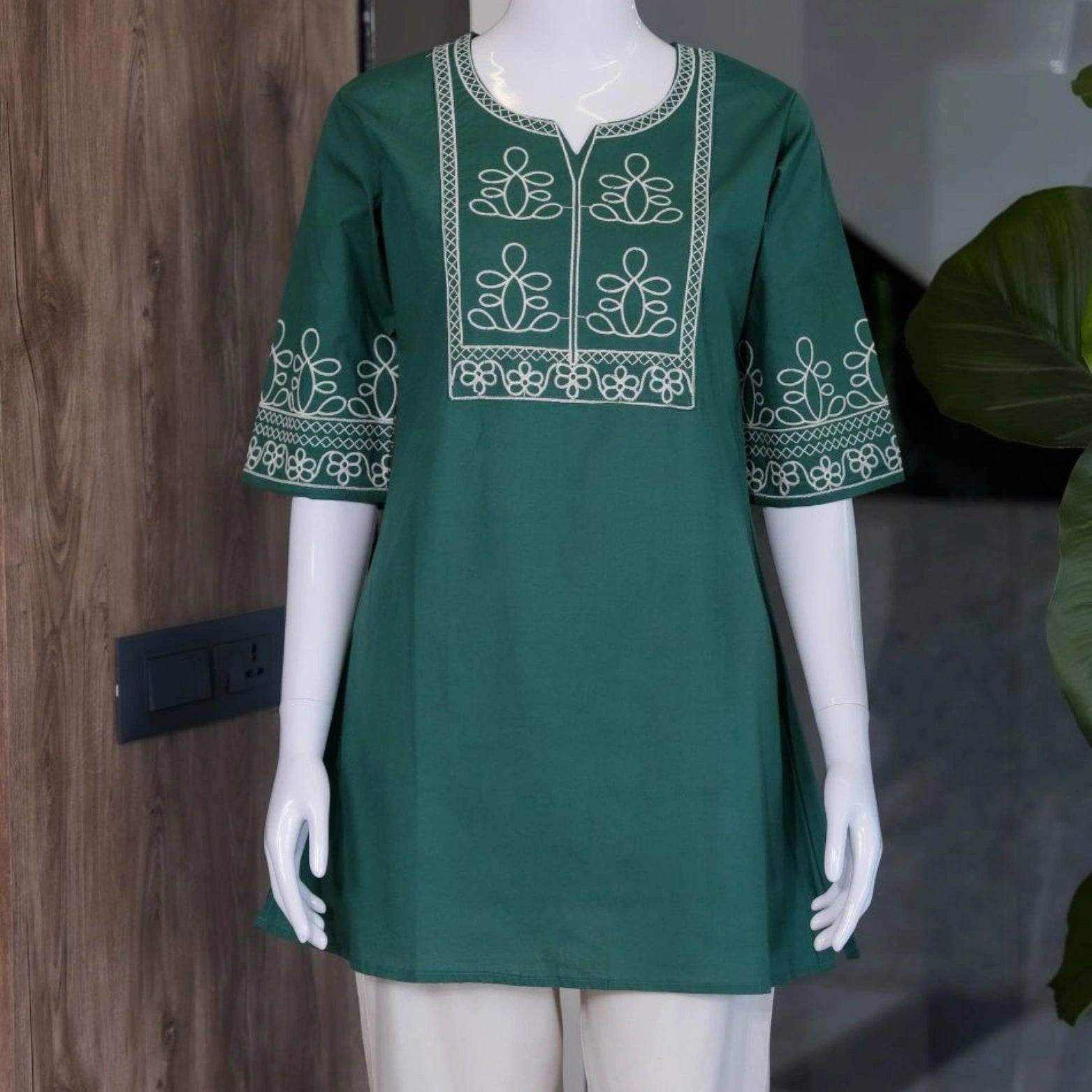 Premium Salab Cotton Kurta & Palazzo Set