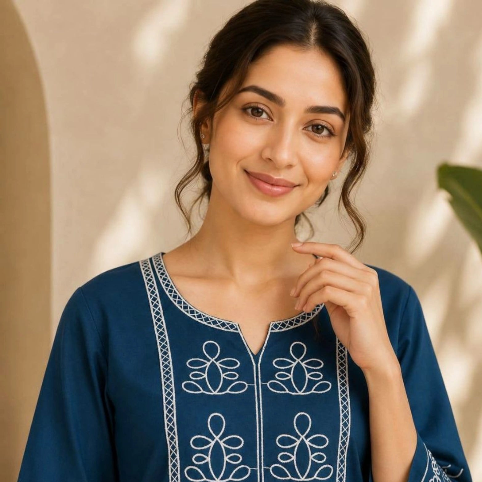 Premium Salab Cotton Kurta & Palazzo Set