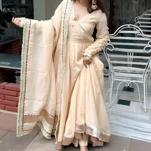 Meher Mirrorwork Anarkali Set