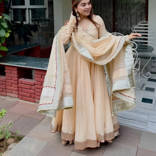Meher Mirrorwork Anarkali Set