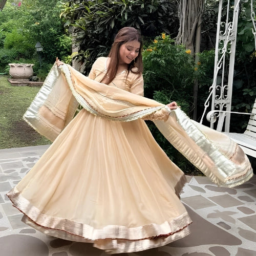 Meher Mirrorwork Anarkali Set