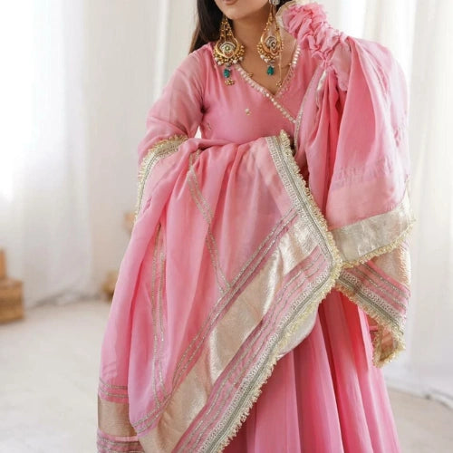 Meher Mirrorwork Anarkali Set