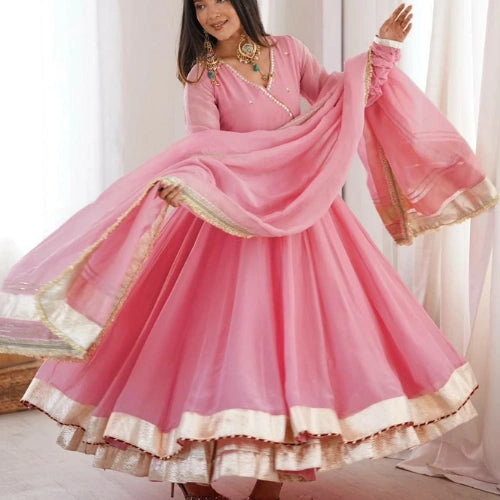 Meher Mirrorwork Anarkali Set