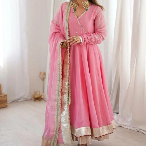 Meher Mirrorwork Anarkali Set