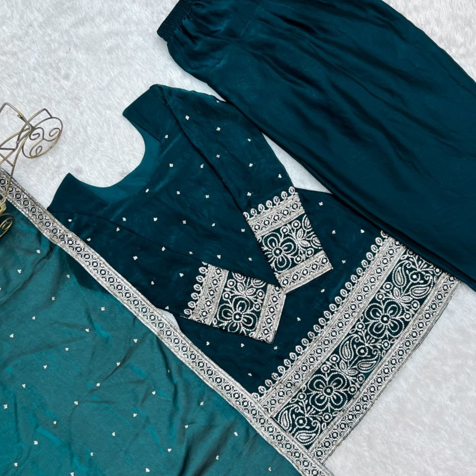 Sifarish Wine Farshi Shalwar Suit Set