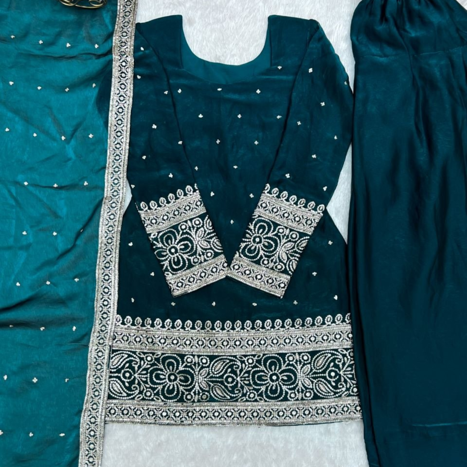 Sifarish Wine Farshi Shalwar Suit Set
