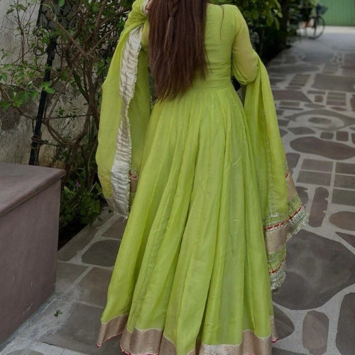 Meher Mirrorwork Anarkali Set