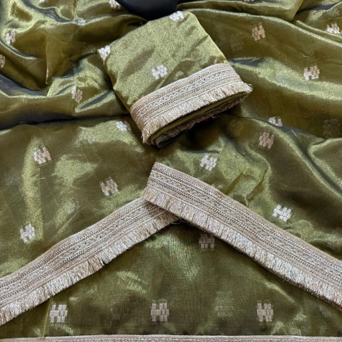 Sabyasachi-Inspired Tussar Silk Saree