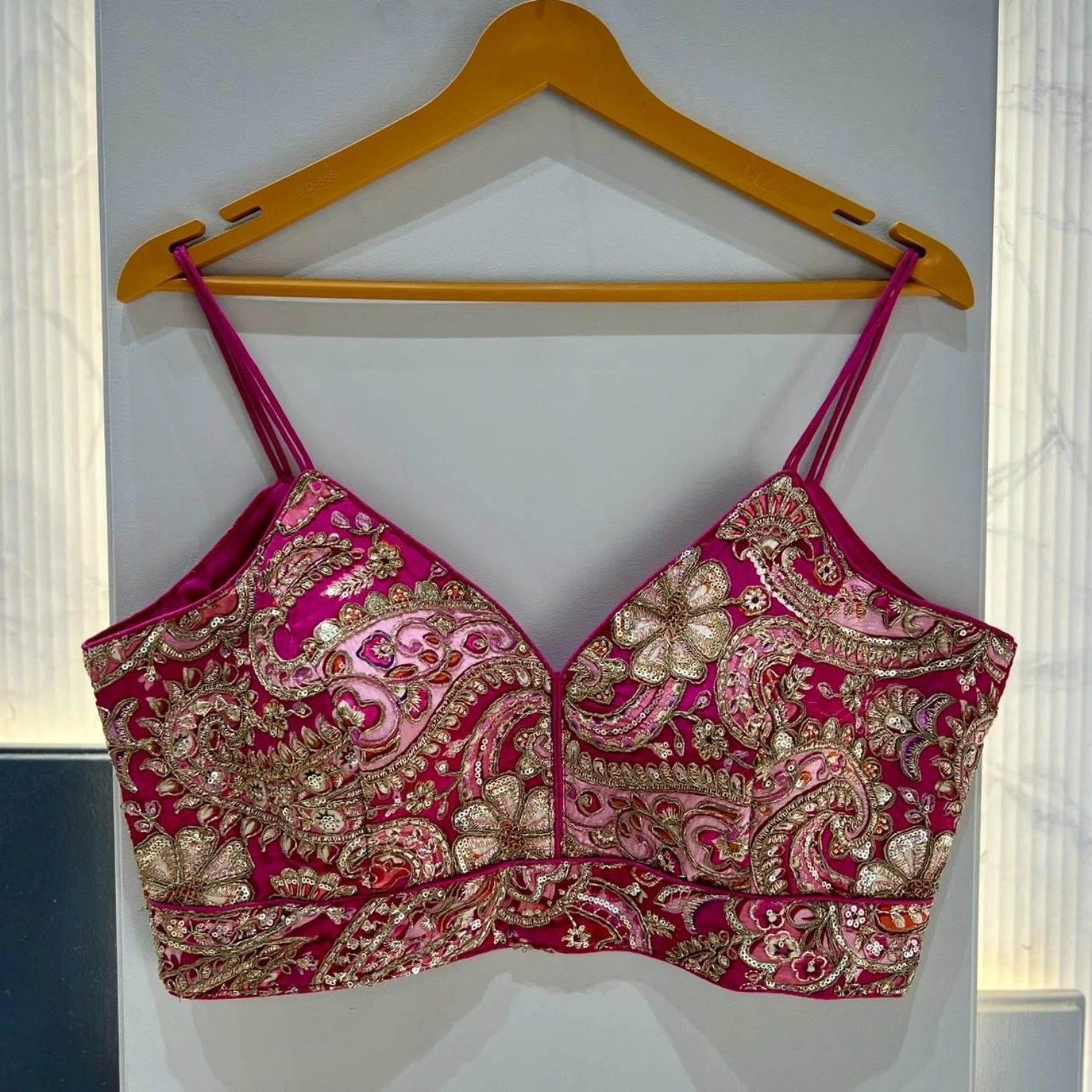 Heavy Viscose Crepe Silk Party Wear Blouse