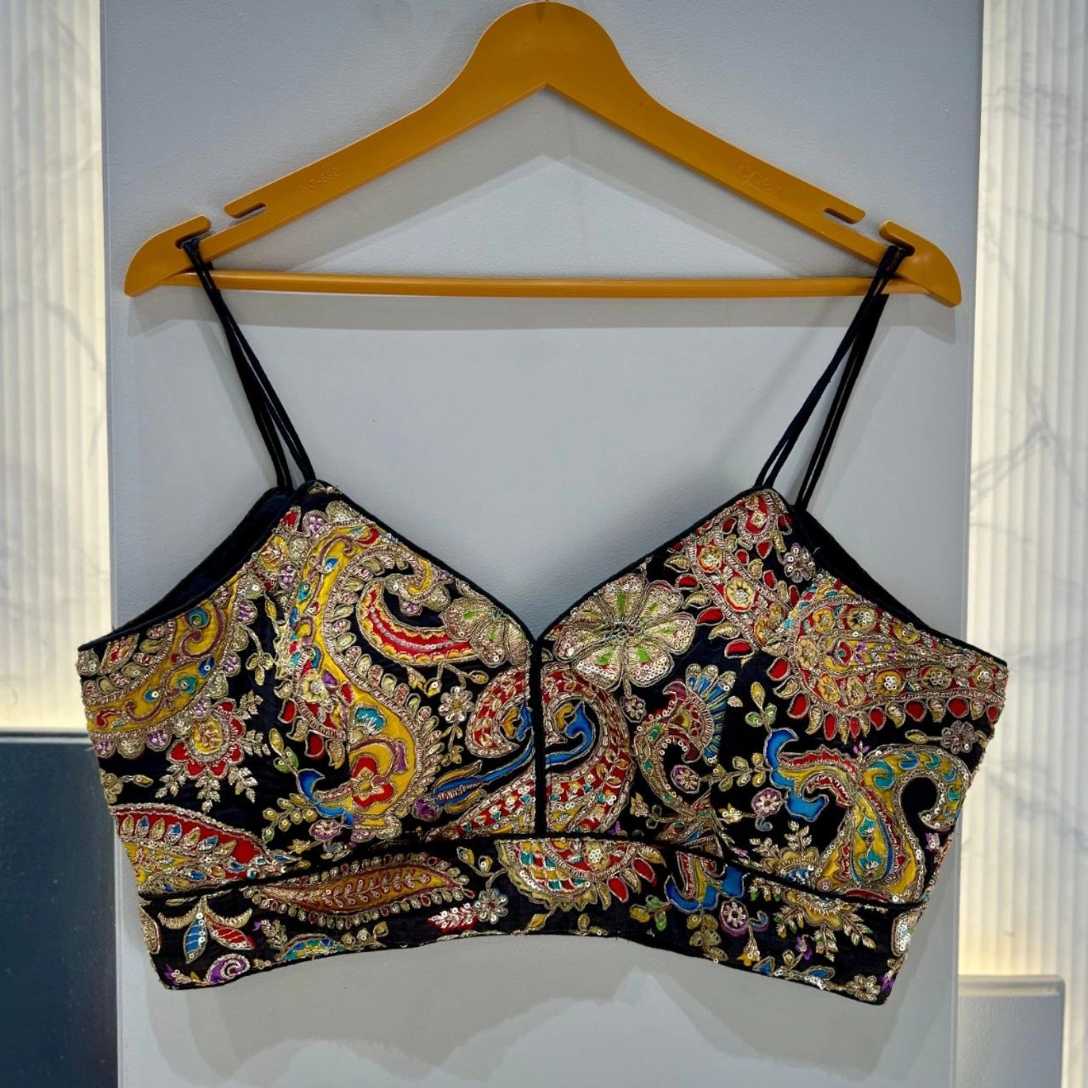 Heavy Viscose Crepe Silk Party Wear Blouse