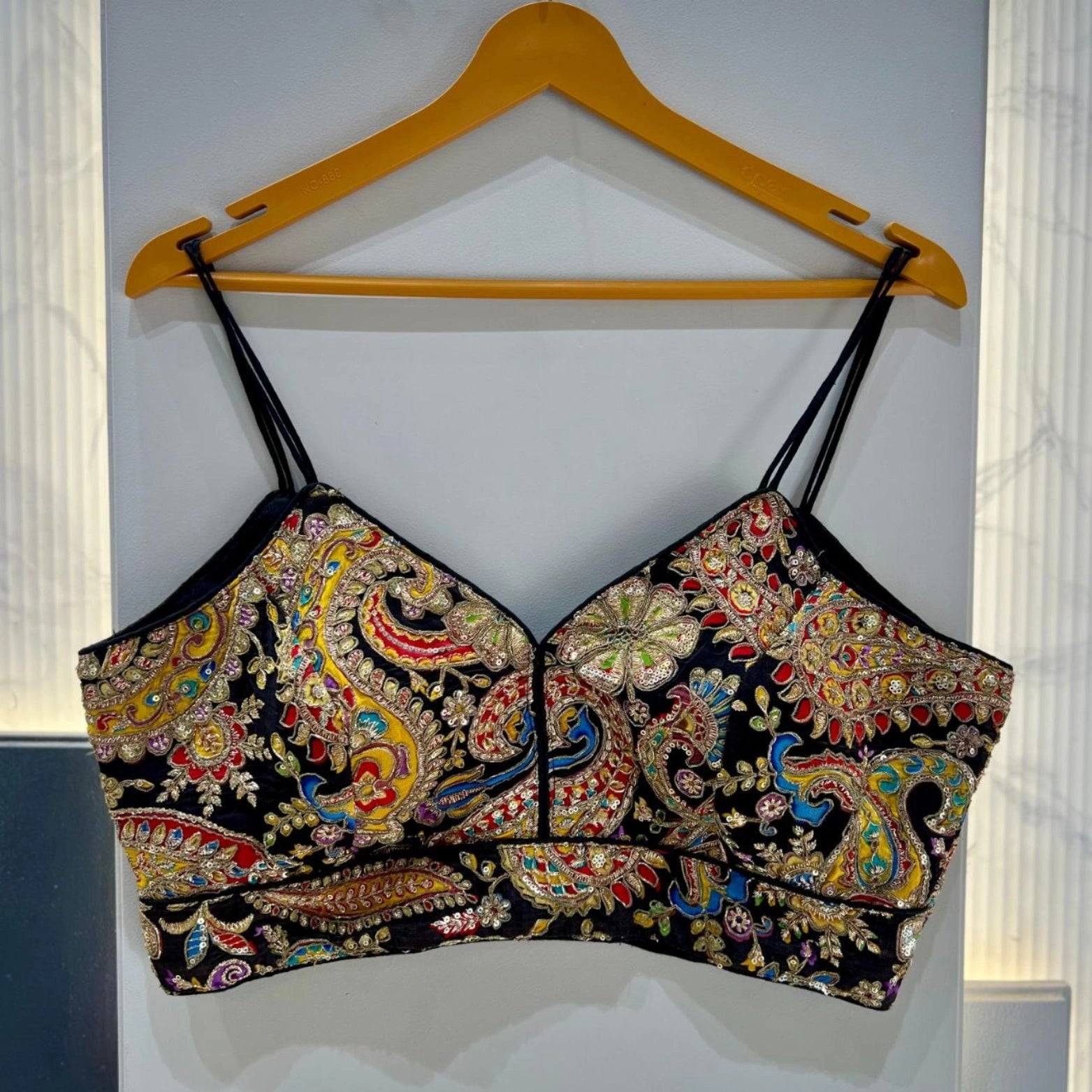 Heavy Viscose Crepe Silk Party Wear Blouse