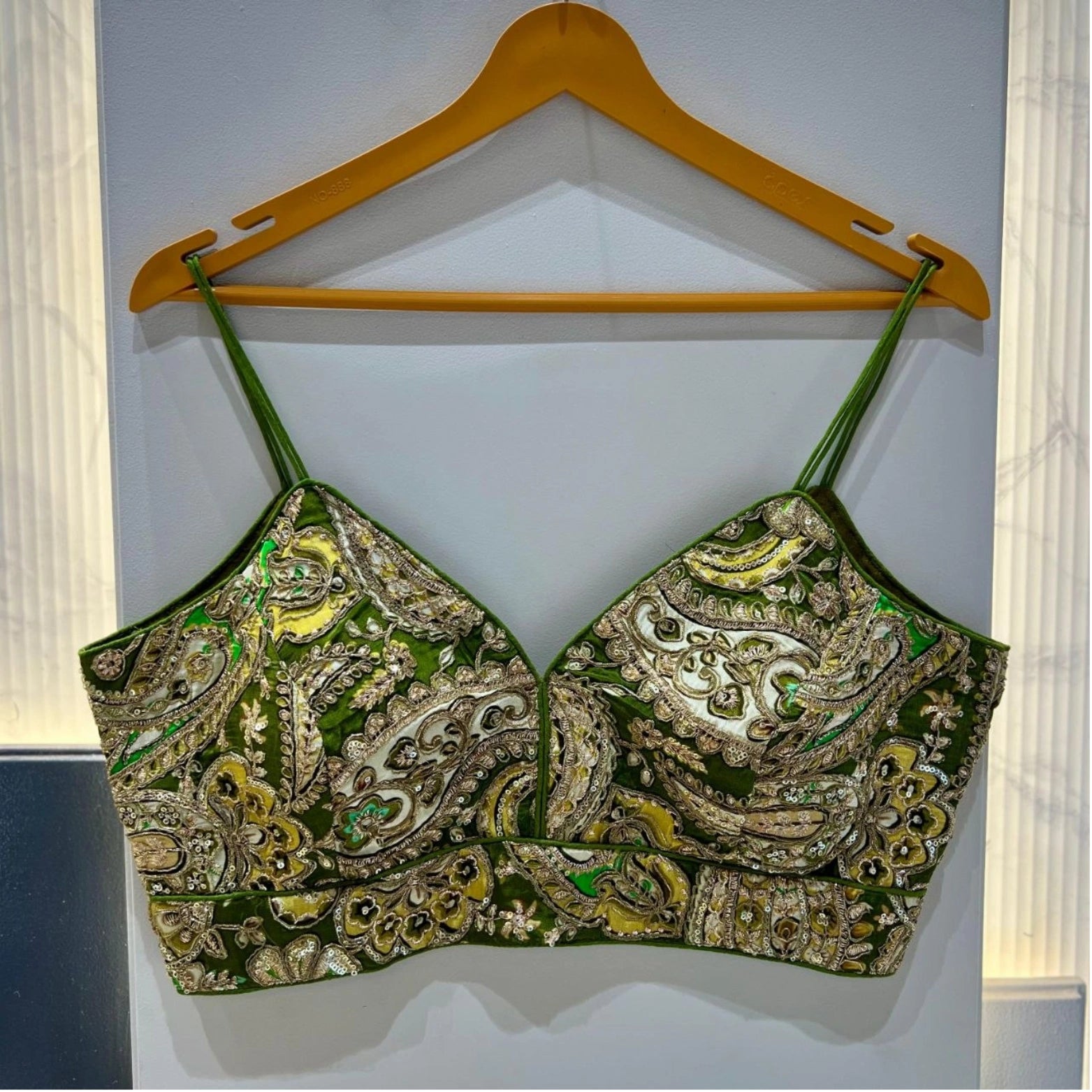 Heavy Viscose Crepe Silk Party Wear Blouse