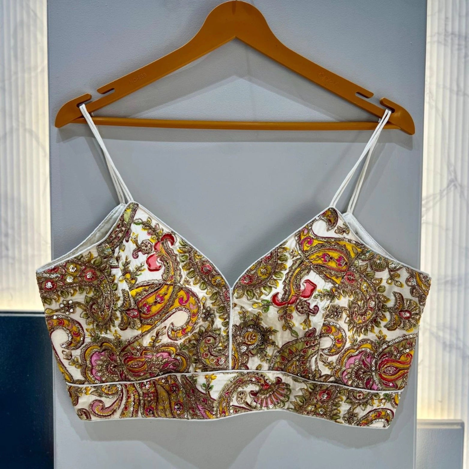 Heavy Viscose Crepe Silk Party Wear Blouse