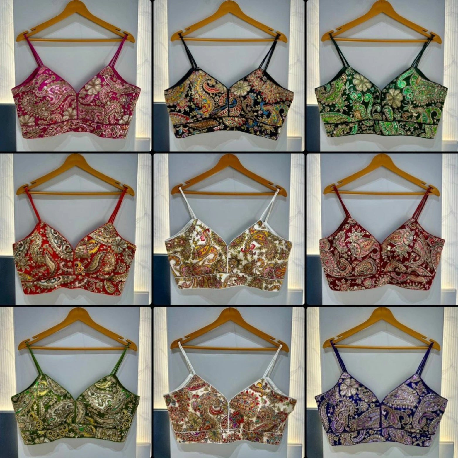 Heavy Viscose Crepe Silk Party Wear Blouse