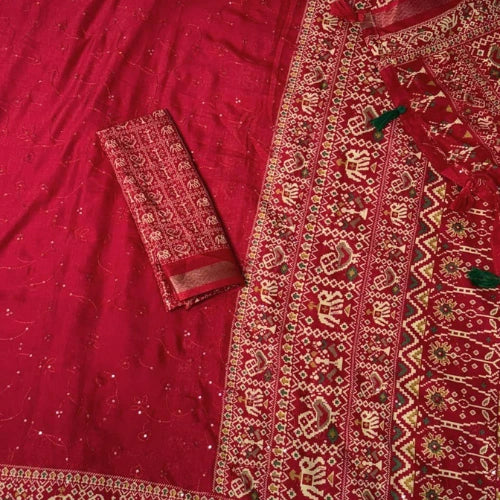 Varnika Ajrakh Mul Cotton Saree