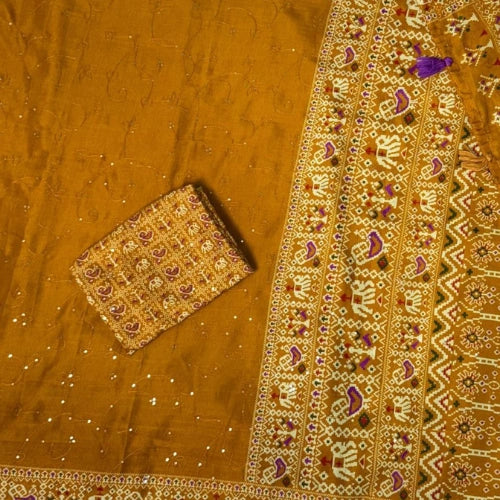 Varnika Ajrakh Mul Cotton Saree