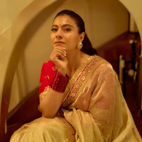 Noor-e-Zareen Twill Net Saree