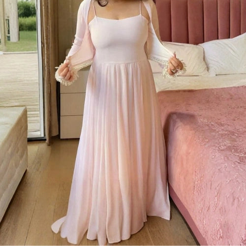 Faux Georgette Fancy Anarkali Suit Set with Koti Style Design