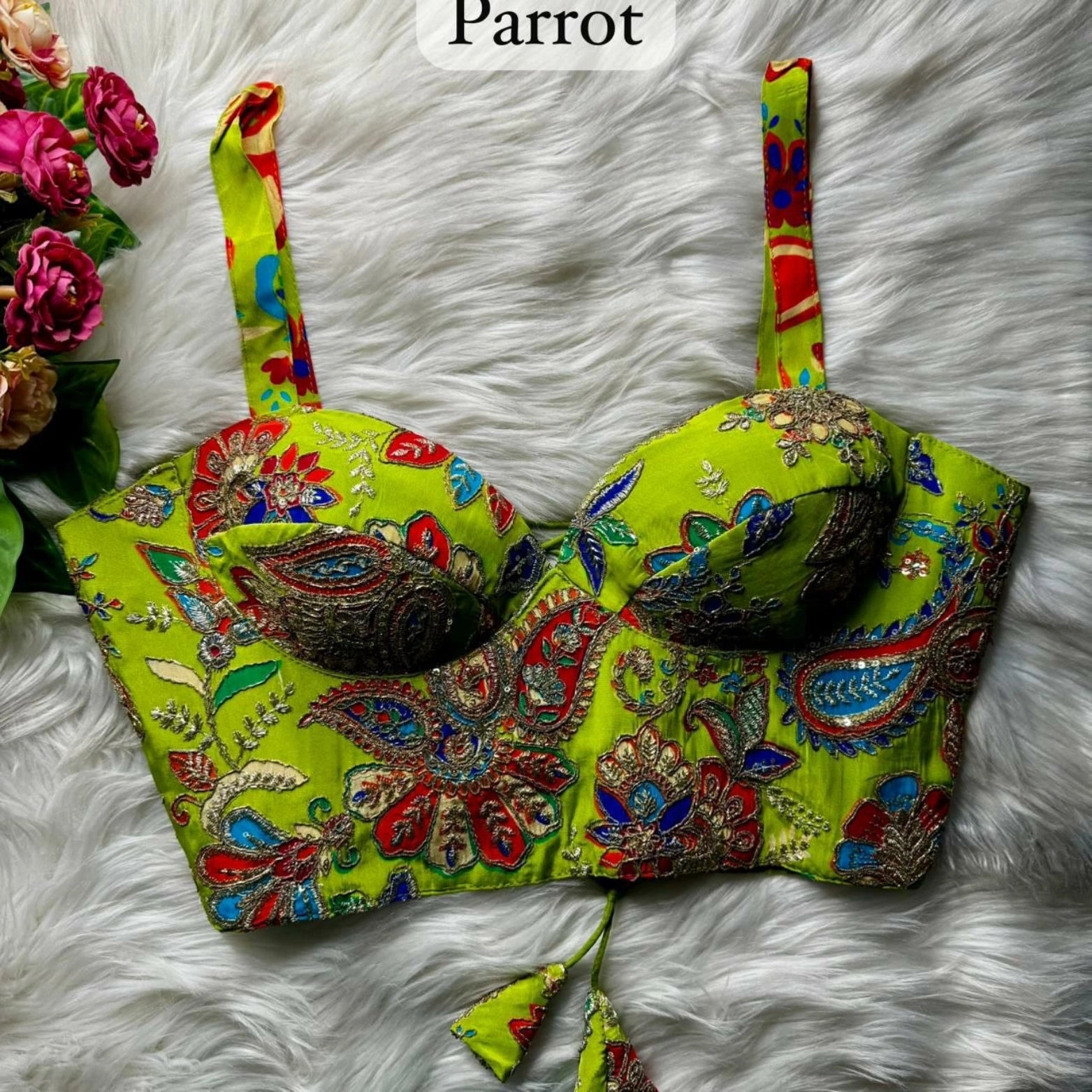 Banarasi Corset Party Wear Blouse