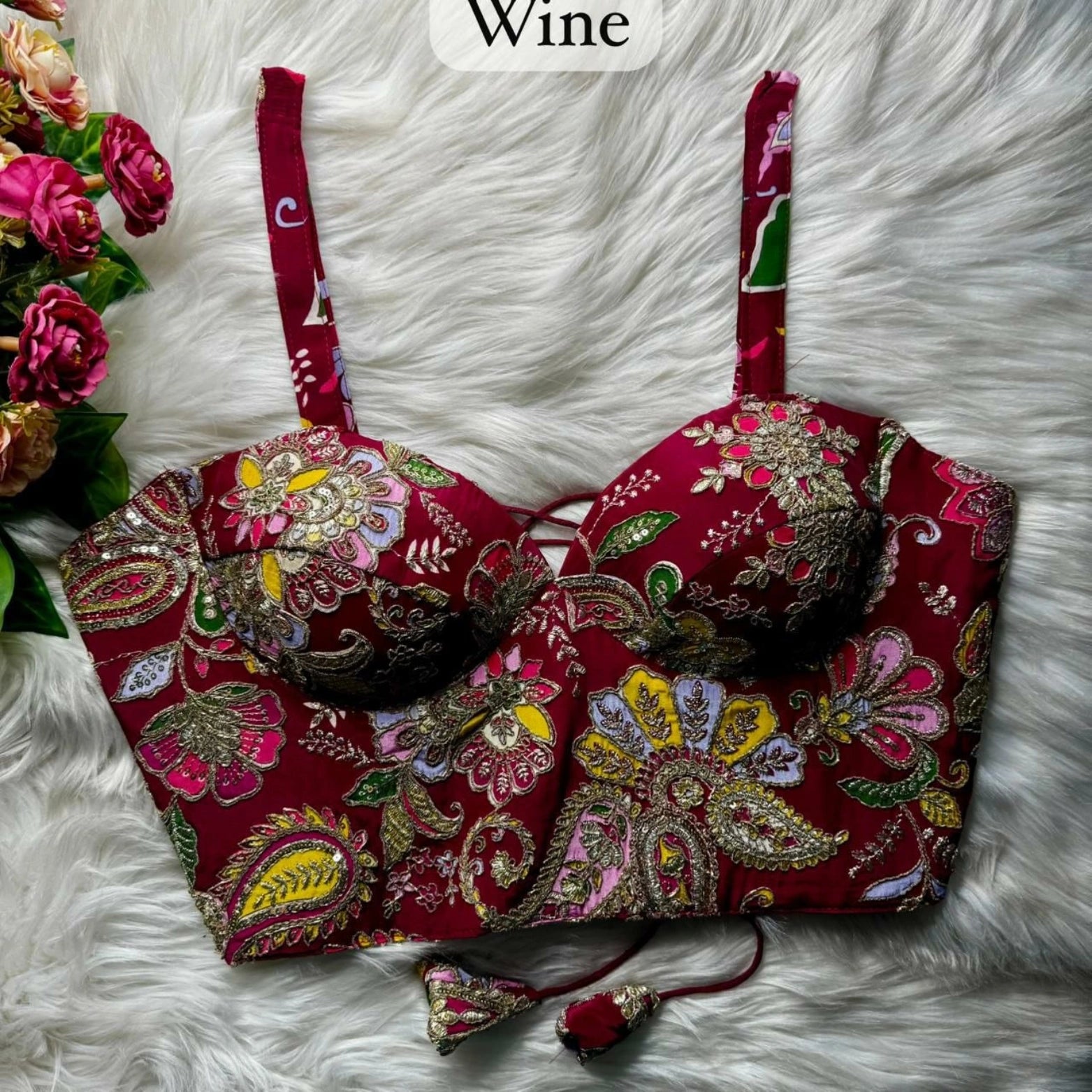 Banarasi Corset Party Wear Blouse