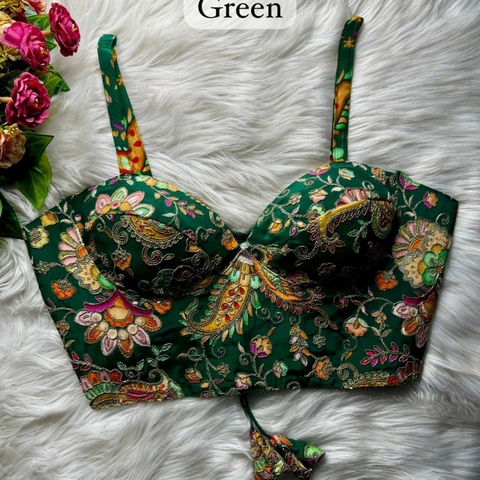 Banarasi Corset Party Wear Blouse