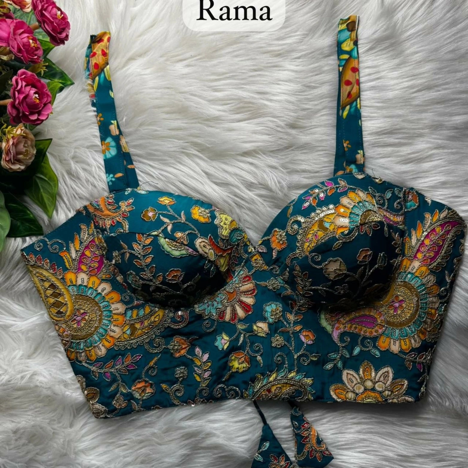 Banarasi Corset Party Wear Blouse