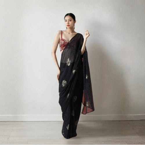 Ready To Wear Saree Vol-1 (Pure Chinon Silk)