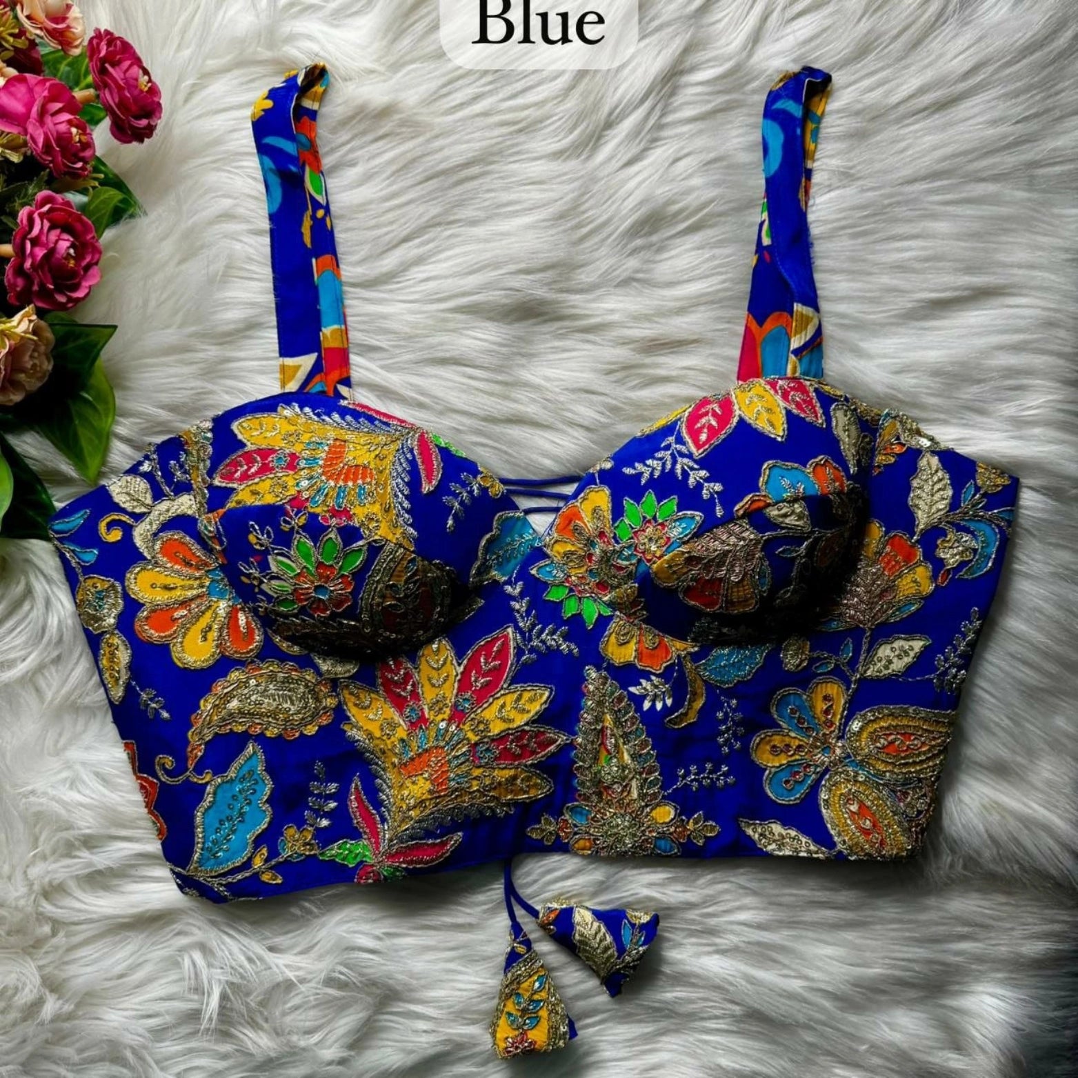 Banarasi Corset Party Wear Blouse