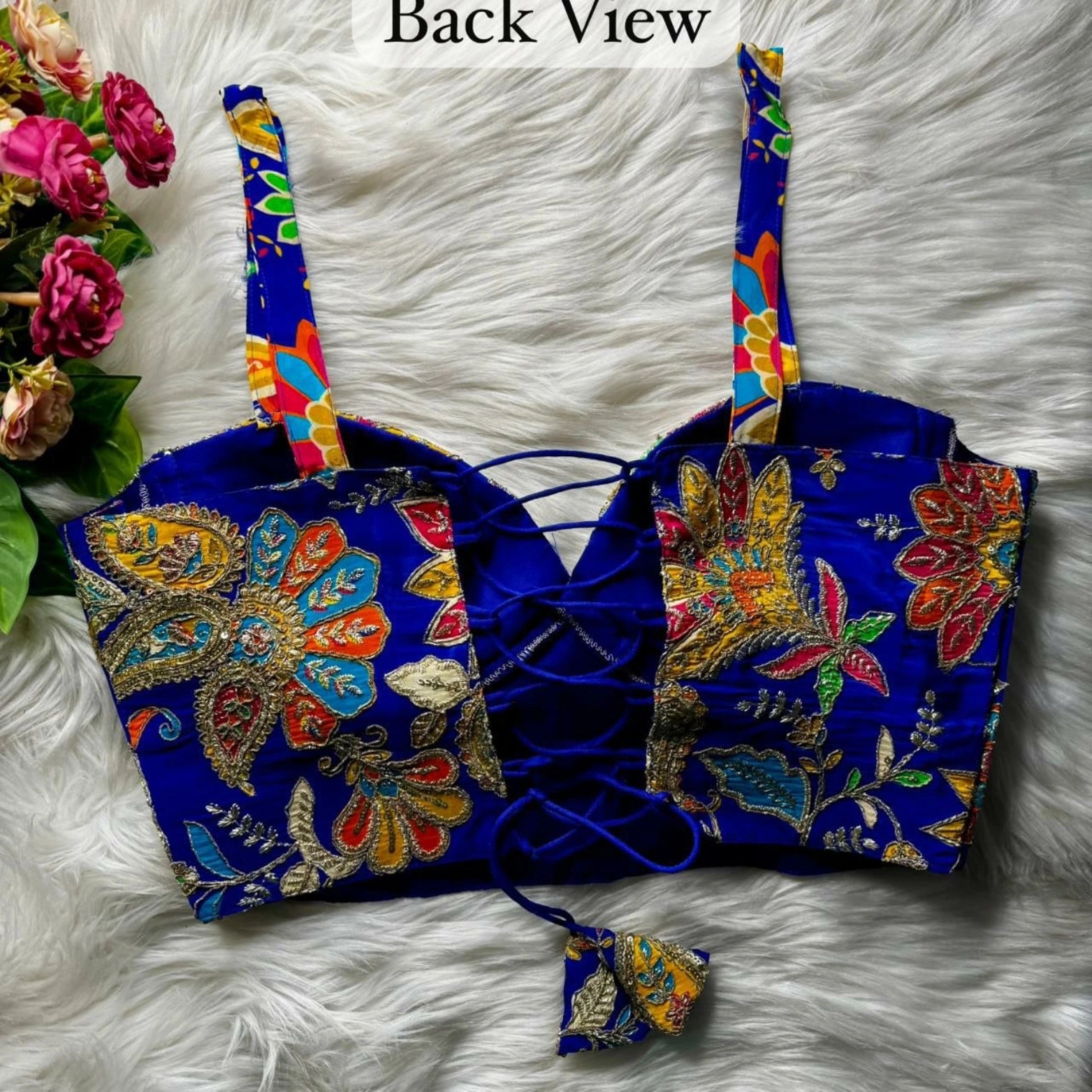 Banarasi Corset Party Wear Blouse