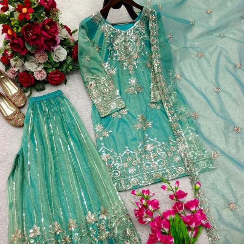 Nooraya Organza Sharara Set