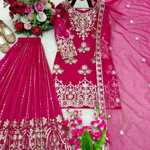 Nooraya Organza Sharara Set