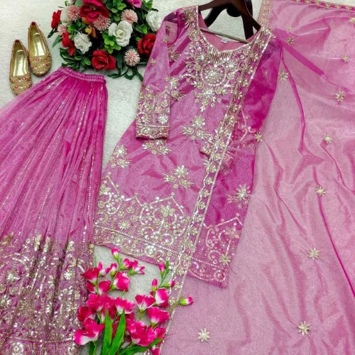 Nooraya Organza Sharara Set
